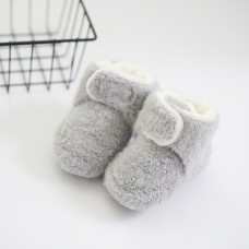 Сапоги меховые  для игрушек. Длина по подошве 12 см. ЦВЕТ - серый