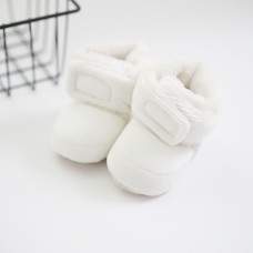 Сапоги вельветовые для игрушек. Длина по подошве 11 см. ЦВЕТ - белый 