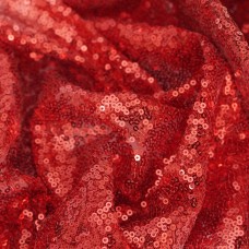 Пайетки на сетке. Цвет - КРАСНЫЙ