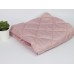 Стеганая курточная ткань на синтепоне - розовая пудра