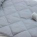 Стеганая курточная ткань на синтепоне - цвет серый
