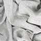 Трикотаж ажурный ромбики косые палочки. Цвет серый.