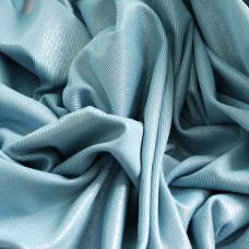 Трикотаж лапша с напылением. Цвет - голубая полынь