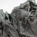 Трикотаж с напылением точками. Цвет - черный