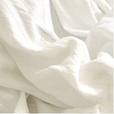 Трикотаж косички с напылением. Цвет - молочный 