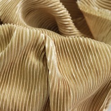Трикотаж гофре. Цвет - золото