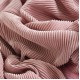 Трикотаж гофре. Цвет - розовая пудра
