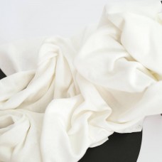 Трикотаж ажурный ромбик - цвет тёплый белый