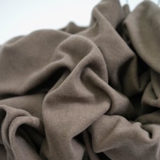 Тонкий вязаный трикотаж с начесом. ЦВЕТ - шоколадный