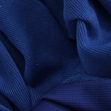 Двуслойный вязаный трикотаж. ЦВЕТ - синий