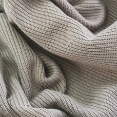 Трикотаж «имитация» ручной вязки .Цвет - бежевый