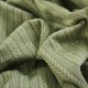 Трикотаж «плоские» косички .Цвет - оливковый