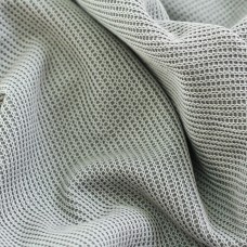 Трикотаж «имитация» ручной вязки. Вид 2. Цвет - серый