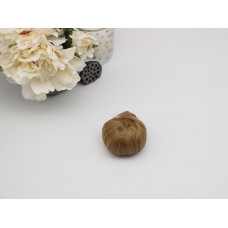 Волосы искусственные челка, мальчик 5 см. 1 метр, цвет русый