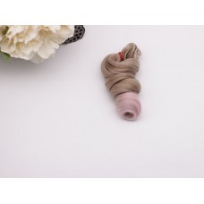 Волосы искусственные локон. 1 метр, цвет – 623TT2334.