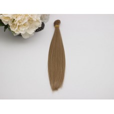 Волосы искусственные прямые 25 см. 1 метр, цвет – 16.