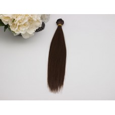 Волосы искусственные прямые 25 см. 1 метр, цвет – 8.