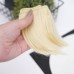 Волосы искусственные слегка подкрученные 10 см. Цвет 11 - блонд