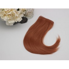 Волосы искусственные подкрученные 25 см. 1 метр, цвет – Т1374.