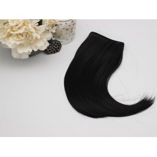 Волосы искусственные подкрученные 25 см. 1 метр, цвет – 1В.