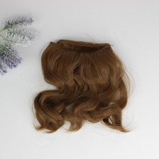 Волосы искусственные люкс волна 15 см. 1 метр, цвет – 27
