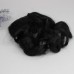 Волосы искусственные люкс волна 15 см. 1 метр, цвет – 1B
