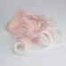Волосы искусственные люкс волна 15 см. 1 метр, цвет – амбре розовый с белым