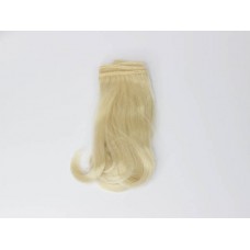 Волосы искусственные прямые концы подкрученные - 15 см. 1 метр, цвет – 11.