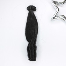 Волосы искусственные прямые локон на конце - 20 см. 1 метр. Цвет – 28