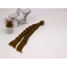 Волосы искусственные косичка 20 см. 1 метр. Цвет - 29