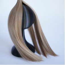 Волосы искусственные прямые 25 см. 1 метр, цвет – 48 (холодный русый)