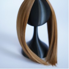 Волосы искусственные прямые 25 см. 1 метр, цвет – 13 (темный русый)