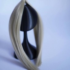 Волосы искусственные прямые 25 см. 1 метр, цвет – 47 (пепельный блонд)