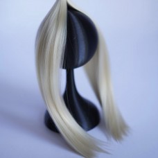 Волосы искусственные прямые 25 см. 1 метр, цвет – 11 (холодный блонд)