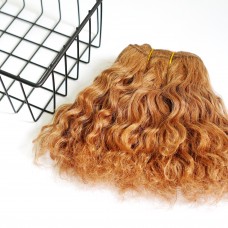 Трассы козочка волнистые 100 грамм. Цвет-медный (curly 30)