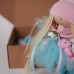 Набор для пошива куколки (выкройки + видео уроки)  - розовый